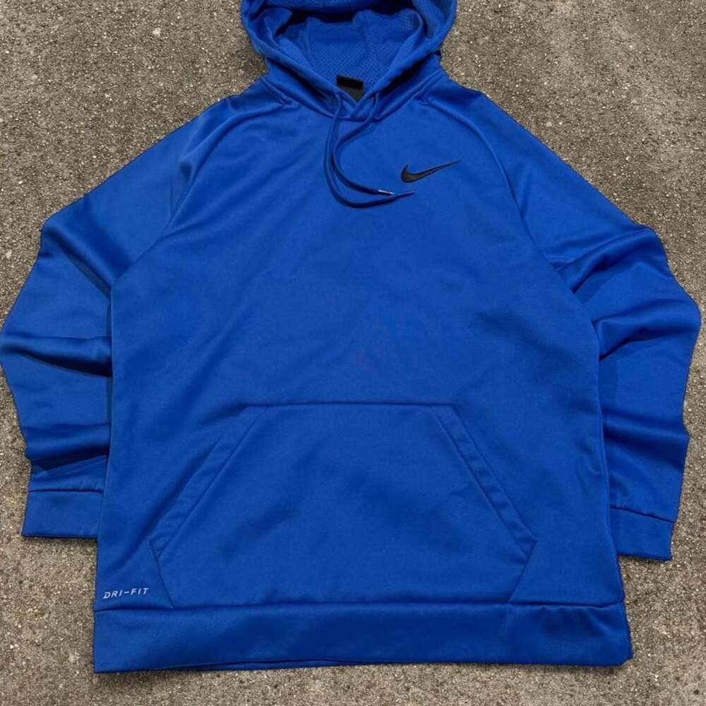 Nike Dri-Fit Performance Pullover Hoodie Blue
